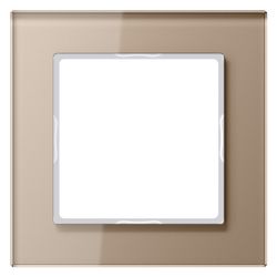 Jung Glasrahmen A CREATION AC581GLCH, 1fach, Glas, Champagner... JUNGE-AC581GLCH 4011377094833 (Abb. 1)