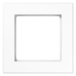 Jung Rahmen A CREATION AC 581 WW, 84x84mm, Duroplast, Alpinweiß... JUNGE-AC581WW 4011377026513 (Abb. 1)