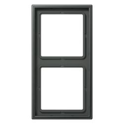 Jung Rahmen 2fach, LS 990, 81x152mm, Aluminium, Anthrazit... JUNGE-AL2982AN 4011377010413 (Abb. 1)