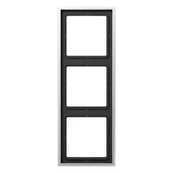Jung Abdeckrahmen LS 990, 3fach, 81x223mm, Metall, Aluminium... JUNGE-AL2983 4011377190054 (Abb. 1)