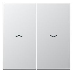 Jung Wippe LS AL2995P, 70x70mm, Metall, Aluminium... JUNGE-AL2995P 4011377183155 (Abb. 1)