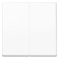 Jung Steuertaste 2-fach AS, Serie AS, AS1702WW, 55x55mm, Duroplast, Alpinweiß... JUNGE-AS1702WW 4011377168787 (Abb. 1)
