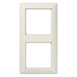 Jung Rahmen AS 500 2fach, 80,5x151,5mm, Duroplast, Weiß... JUNGE-AS582 4011377309050 (Abb. 1)