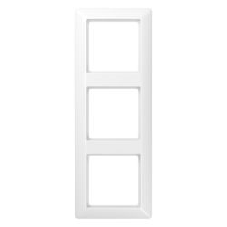 Jung Rahmen 3fach AS 500, 80,5x222,5mm, Duroplast, Alpinweiß... JUNGE-AS583WW 4011377309654 (Abb. 1)
