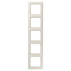 Jung Rahmen 5fach AS 500, 80,5x364,5mm, Duroplast, Weiß... JUNGE-AS585 4011377309357 (Abb. 1)