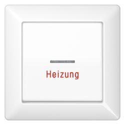 Jung Wippe AS AS590HWW, 80,5x80,5mm, Duroplast, Alpinweiß... JUNGE-AS590HWW 4011377297456 (Abb. 1)