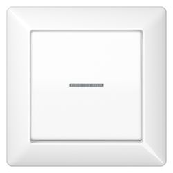 Jung Wippe AS AS590KO5WW, mit Lichtleiter, Duroplast, Alpinweiß... JUNGE-AS590KO5WW 4011377297050 (Abb. 1)