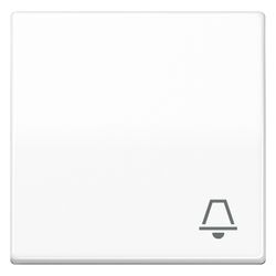 Jung Wippe AS 591 KWW, 55x55mm, Duroplast, Alpinweiß... JUNGE-AS591KWW 4011377298057 (Abb. 1)