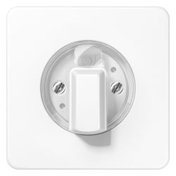 Jung Abdeckung für Drehschalter Serie CD CD1541WW, 67x67mm, Duroplast, Alpinweiß... JUNGE-CD1541WW 4011377114135 (Abb. 1)