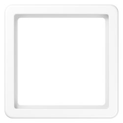 Jung Zwischenrahmen CD561Z5WW, 70,5x70,5mm, Thermoplast, Alpinweiß... JUNGE-CD561Z5WW 4011377114159 (Abb. 1)