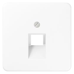 Jung Abdeckung für IAE/UAE-Anschlussdosen CD 569-1 UA WW, 67x67mm, Thermoplast, Alpi... JUNGE-CD569-1UAWW 4011377681309 (Abb. 1)