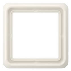 Jung Abdeckrahmen CD 500 CD581W, 81x81mm, Duroplast, Weiß... JUNGE-CD581W 4011377052703 (Abb. 1)