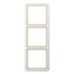 Jung Abdeckrahmen CD 500, 3fach, Duroplast, Weiß... JUNGE-CD583W 4011377056206 (Abb. 1)
