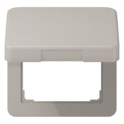 Jung Klappdeckel CD CD590KLPT, 67x67x15mm, Aluminium eloxiert, Platin... JUNGE-CD590KLPT 4011377063709 (Abb. 1)
