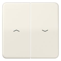 Jung Jalousiewippe CD 595 P, 67x67mm, Duroplast, Weiß... JUNGE-CD595P 4011377077508 (Abb. 1)