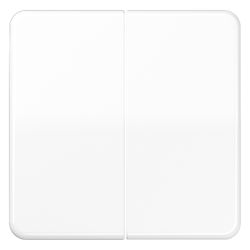 Jung Wippe CD 595 WW, 67x67mm, Duroplast, Alpinweiß... JUNGE-CD595WW 4011377079106 (Abb. 1)