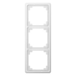 Jung Rahmen 3fach, CD Plus, Duroplast, Alpinweiß... JUNGE-CDP583WW 4011377875906 (Abb. 1)