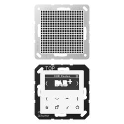 Jung Smart Radio DAB+ Set Mono Serie AS/A, Alpinweiß... JUNGE-DABA1WW 4011377172388 (Abb. 1)