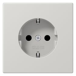 Jung Schutzkontakt-Steckdose LS 1520LG, 16A 250V, Duroplast, Lichtgrau... JUNGE-LS1520LG 4011377062931 (Abb. 1)