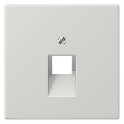 Jung Abdeckung für IAE/UAE-Anschlussdosen, Serie LS, 70x70mm, Thermoplast, Lichtgrau... JUNGE-LS969-1UALG 4011377948303 (Abb. 1)