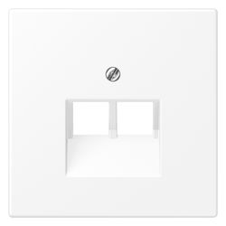Jung Abdeckung LS, 70x70mm, Thermoplast lackiert, Schneeweiß matt... JUNGE-LS969-2UAWWM 4011377186743 (Abb. 1)