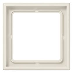 Jung Abdeckrahmen LS 990 1fach, 81x81mm, Duroplast, Weiß, 1 Stück... JUNGE-LS981W 4011377114203 (Abb. 1)