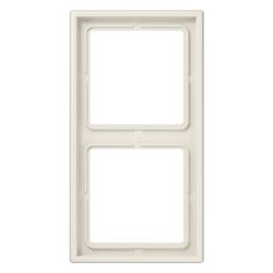 Jung Abdeckrahmen LS 990, 2fach, Duroplast, Weiß, 81x152mm... JUNGE-LS982W 4011377117105 (Abb. 1)