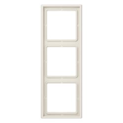 Jung Abdeckrahmen LS 990, 3fach, Duroplast, Weiß, 81x223mm... JUNGE-LS983W 4011377119604 (Abb. 1)