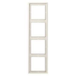 Jung Abdeckrahmen LS 990, 4fach, Duroplast, Weiß, 81x294mm... JUNGE-LS984W 4011377120907 (Abb. 1)