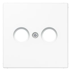 Jung Abdeckung für Antennendosen LS, 70x70mm, Thermoplast, Alpinweiß... JUNGE-LS990TVWW 4011377136908 (Abb. 1)