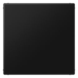 Jung Blind-Abdeckung LS LS994BSWM, 70x70mm, Thermoplast lackiert, Graphitschwarz matt... JUNGE-LS994BSWM 4011377186934 (Abb. 1)