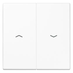 Jung Wippe LS 995 PWW, 70x70mm, Duroplast, Alpinweiß... JUNGE-LS995PWW 4011377143401 (Abb. 1)