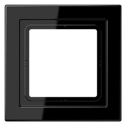 Jung Rahmen LS-DESIGN LSD981SW, 1fach, Duroplast, Schwarz... JUNGE-LSD981SW 4011377039841 (Abb. 1)