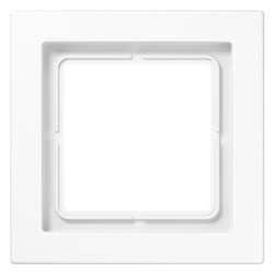 Jung Rahmen LS-DESIGN LSD981WW, 1fach, Duroplast, Alpinweiß... JUNGE-LSD981WW 4011377030985 (Abb. 1)