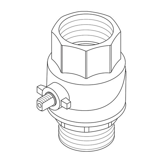 BOSCH Ersatzteil TTNR: 87185320560 Kugelhahn DN25