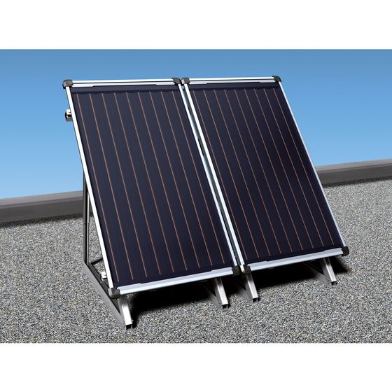 BOSCH Solar-Paket JUPA SO412, Flachdach 3 x FCC220-2V, bauseitige Befestigung