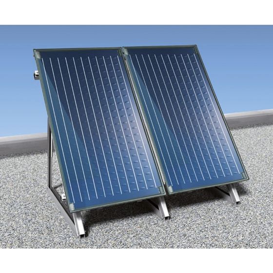 BOSCH Solar-Paket JUPA SO572, Flachdach 7 x SO5000 TFH, bausseitige Befestigung