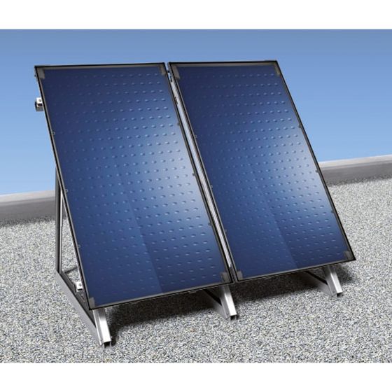 BOSCH Solar-Paket JUPA SO735, Flachdach 6 x FT226-2V, bausseitige Befestigung