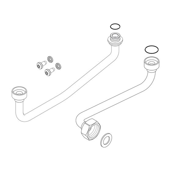 BOSCH Ersatzteil TTNR: 7736700098 Vorlaufrohr Warmwasserwärmetauscher