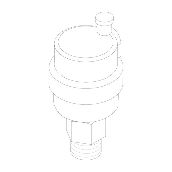 BOSCH Ersatzteil TTNR: 8718585257 Entlüfter Autom m. Absperrvent 3/8 everp