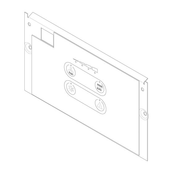 BOSCH Ersatzteil TTNR: 87186663910 Bedienelement (Junkers / Bosch)