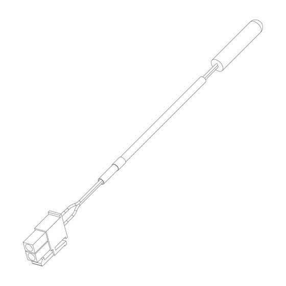 BOSCH Ersatzteil TTNR: 8733703181 Temperaturfühler 200 mm, 10 kOhm