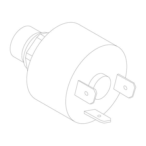 BOSCH Ersatzteil TTNR: 8733703239 Druckschalter PC G1/4