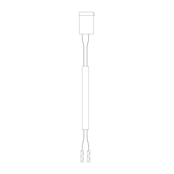 BOSCH Ersatzteil TTNR: 8733703254 Kabel 100mm HMI-CUHP