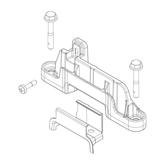 BOSCH Ersatzteil TTNR: 87186650430 Halterung