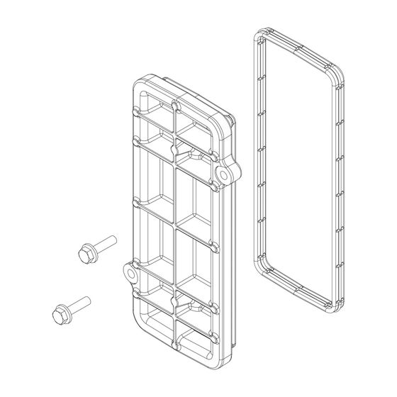 BOSCH Ersatzteil TTNR: 87186661720 Wartungsdeckel WB5-II+