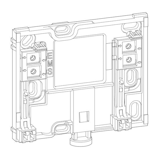 BOSCH Ersatzteil TTNR: 87377041690 Wandmontageset Regler everp