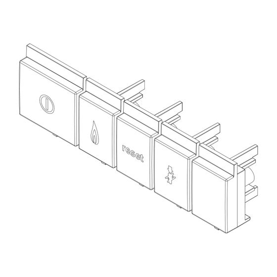 BOSCH Ersatzteil TTNR: 87377070140 Drucktaste Set