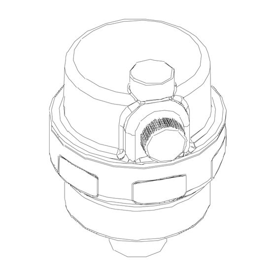 BOSCH Ersatzteil TTNR: 8738207572 Automatischer Entlüfter G 1/4