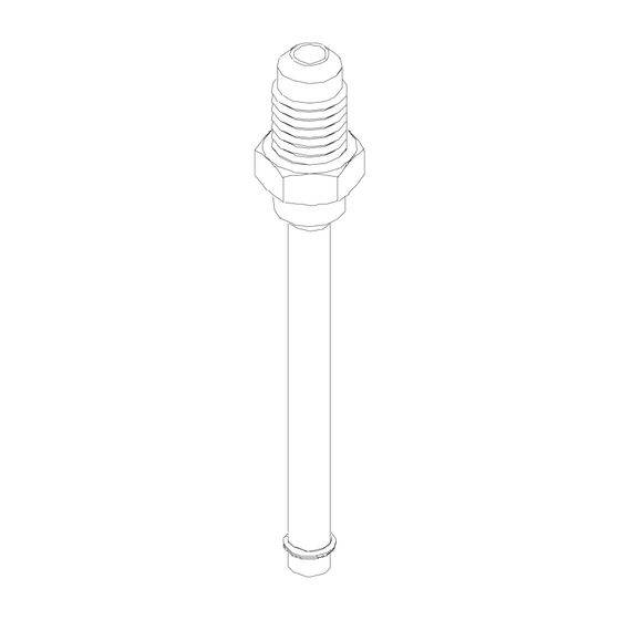 BOSCH Ersatzteil TTNR: 8738207586 Schrader-Ventil + Rohr 5/16